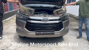 Toyota Innova Head Lamp Lens Cover 2015 2016 2017