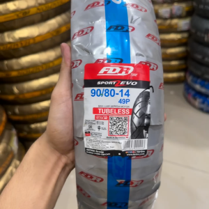 FDR Sport Zevo 90/80 - 14 Tubeless (TL): Ban Untuk Pengendara Aktif