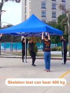 Tenda Jualan 3x3 Tenda Lipat Tenda Bazar Outdoor Tenda Gazebo 600D Tenda Jualan Pameran Dagang