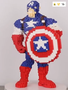 Magic Micro Blocks Challenging Assorted Designs Large Size Cartoon Cute