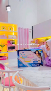 BOLDe Super Pan Wonder Woman Series Wok Sauce Pan Fry Pan Warna Warni 5 Set dan Satuan
