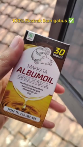 ALBUMIN MAKKATA Ekstrak Ikan Gabus Original Untuk Luka Kering Basah & Pasca Operasi Ampuh ASLI BPOM
