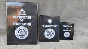 OR CR Holder (BLACK) for motorcycle only 5x6inches