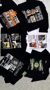 TERLARIS / Kaos Pria Motif Distro Keren 100 Ribu Dapat 5 Pcs