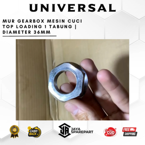 Mur Gearbox Mesin Cuci Top Loading 1 Tabung | Diameter 36mm