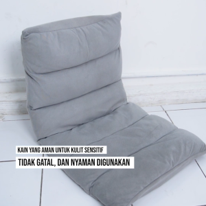 Deli Folding Sofa / Lazy Sofa / Kursi Lesehan Lantai 5 Posisi Sandar E494X