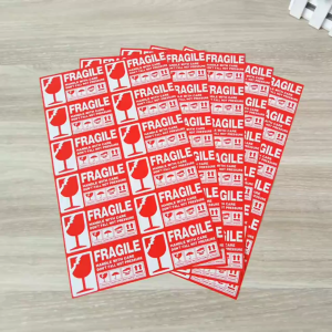 🇲🇾 🏆 120pcs Fragile Urgent Warning Handle With Care Dont Stack Drop Keep Dry Upward Mudah Pecah Labels Sticker 易碎标签贴纸