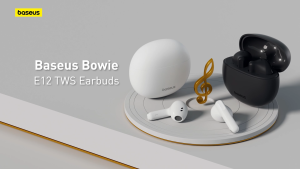 Baseus Bowie E12 True Wireless Earphones Bluetooth 5.3 Earpbuds 0.06s Low-Latency Caming headphones 30H Battery Life