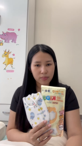 Túi 10 Cái Khẩu Trang Trẻ Em KF94 An Tâm Cho Bé Hình Hoạ Dễ Thương