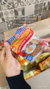 Super Bihun Vermicelli / Rice Flour Instant Food Goreng Kuah Sapi Kuah Ayam 51 Gr