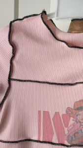 Setelan Anak Perempuan Import Knit Croptop Jahit Girl Bintang Jeans Rawis Kulot Model Kekinian