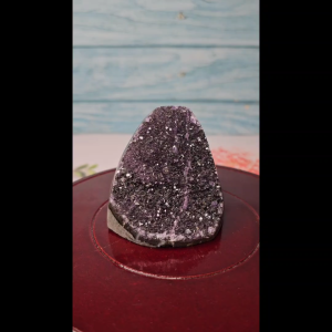 CrystaLuver PVH 35 Natural Amethyst Crystal Geode.