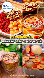 10 set trà dưỡng tâm hỗ trợ an thần ngủ ngon giảm căng thẳng mệt mỏi hiệu quả - Thảo Dược Hạnh Nguyên