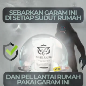GARAM ENERGI | GARAM RUQYAH | UNTUK MELINDUNGI DARI GANGGUAN ENERGI NEGATIF