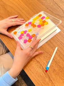 Acrylic Transparent Notebook: A Storage Solution for Students