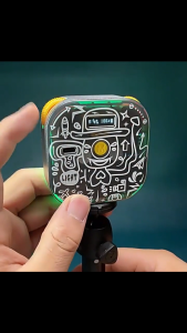 Mini Portable Rgb Fill Light Handheld Tofu Style Magnetic Absorption Mobile Phone Photography Videography