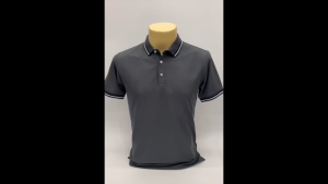 เสื้อคอปกผู้ชายแขนสั้น ผ้าดรายเทค ปกมีขลิบ ยี่ห้อ C59 AIR รหัส 8001 เสื้อคอปก เสื้อสีพื้น เสื้อลาคอส C59 AIR SHOP