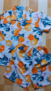 BỘ CAM LỚN - ĐỒNG PHỤC GIA ĐÌNH CÔNG TY ĐỦ SIZE TỪ 6 - 110 KÝ VẢI KATE THÁI MỀM MỊN