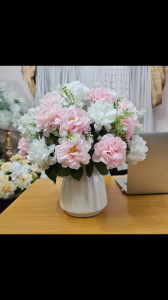 Bình Hoa Cúc Pháp Thanh Lịch Trang Trí Phòng Khách Nhà Cửa Bình Hoa Cắm Sẵn Sang Trọng Tinh Tế DG-591