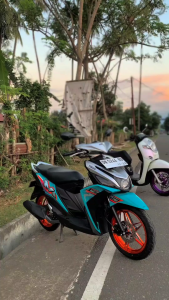 STRIPING STICKER LIS LES POLET yamaha Mio m3 125 mio125 2022 2023 toska silver list stiker motor standar berkualitas termurah