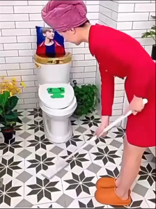 FH Handuk Keramas High Quality Karakter Cepat Kering Fashion Wanita Magic Towel Hair Towel Turban Microbulu Handuk Kancing AM06