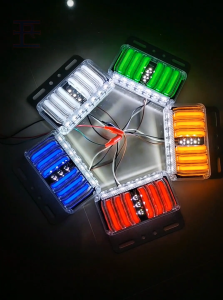 1 Pc - R/E Mini RANGER 24V (13cm x 10cm) Waterproof LED Truck Side Marker Lamp Clearance Light for All Truck Trailer Elf Forward Tractor Jeep Bus etc.