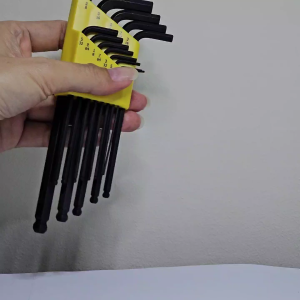 Sg Seller - Bondhus 13 pieces Ball head Hex Key set 10937 Black Colour 0.05"  1/16"  5/64"  3/32"  7/64"  1/8"  9/64"  5/32"  3/16"  7/32"  1/4"  5/16  3/8" Made in USA