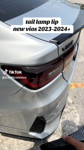 TCS NEW TOYOTA VIOS 2023-2025 CAR TAIL LAMP COVER GARNISH ACCESSORIES