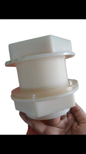 Ốc ép phi bồn - ốc ren bồn nước - ốc nối bồn phi 90mm (màu ngẫu nhiên)