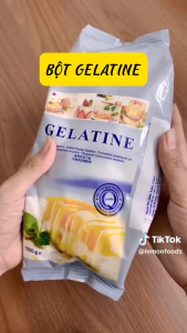 Bột Gelatine Ewald Đức làm đông panna cotta chè khúc bạch tàu phớ