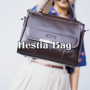 Alona Leather - Hestia Tas Selempang Wanita Alona Bag Kulit Sapi Free Box Premium Anti Air Anti Api Trendy