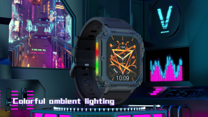Simbojoy SmartWatch P3 100+ Sports Mode Bluetooth Call 380mAh Long Battery Life 1.9” Full Screen