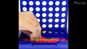 BINGO 4 IN A LINE Family Board Games Strategic Game Connect Four Row Disc Match 4 In A Line Grids / Permainan Bingo