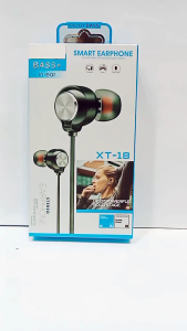 Handsfree Headset + Mic XT-18 Earphone Stereo Sound Quality Heavy Bass