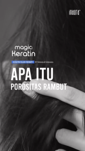 INAURA Magia Keratin PAKET Kerafill Vitamin Serum Rambut 75ml & Kerashield Hair Mask 500ml Patah