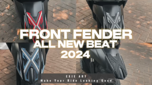 Front Fender Protector ALL NEW BEAT 2024 - Pelindung Spakbor Depan Motor Exie Art