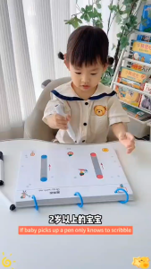 4 Books Set Copybook Kids Educational Learning Calligraphy Magic Books With Pen Children Writing Practice Copybook (Free Markpens)