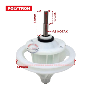 GEARBOX MESIN CUCI POLYTRON KOTAK | GEAR BOX MESIN CUCI POLYTRON | GIRBOX POLYTRON | GEARBOX POLYTON