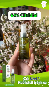 Xịt đuổi muỗi Theci tinh dầu bạch đàn chanh thiên nhiên an toàn cho mẹ và bé hiệu quả đến 8 giờ