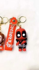 Gantungan Kunci avanger deadpool Premium 3D - Aksesoris Tas Lucu