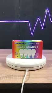 Hannochs Sonic Paket 3 in 1 Bohlam LED 6-10-13 Watt Lampu Rumah Super Terang Cool Daylight Putih BELI 3 GRATIS 1 Lampu Tahan Banting 180° Hemat Energi 90% Lampu Pijar - Lazada