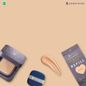 SOMETHINC COPY PASTE Breathable Mesh Cushion SPF 33 PA+++ - Glow Finish Tidak Menyumbat Pori-Pori | Refill