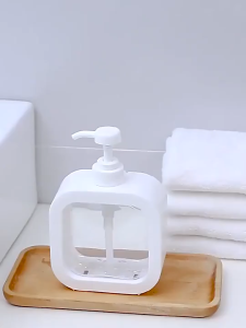 BOSSLU Botol Dispenser Sabun Cair Plastik/Tempat Sabun Dispenser Soap Korea Pump Refil