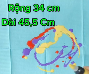 Khăn trải dùng 1 lần lót bàn  ghế giường để xăm hình  tránh bụi bẩn.