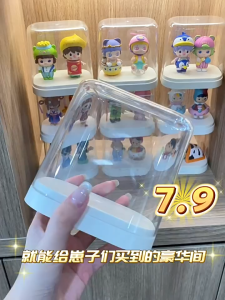 ร้านแนะนำ กล่องใส่โมเดล กล่องอคริลิค ชั้นวางโมเดล อคริลิค กล่องใส่ตุ๊กตา กล่องอะคริลิค ใส่ตุ๊กตากันฝุ่นวางซ้อนกันได้2114