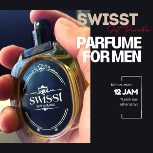 Swisst Perfume For Men Original EDP Parfum Pria Tahan Lama