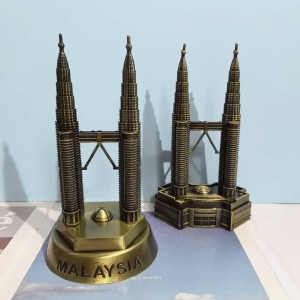 Life Creative Malaysia Petronas Twin Towers Landmark model decorations for living room and office table