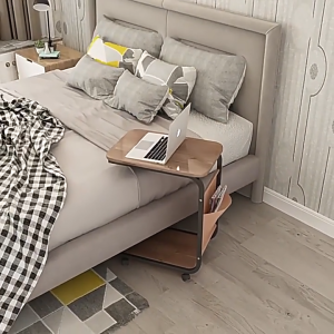 Mobile side table modern storage rack sofa simple coffee table creative corner table