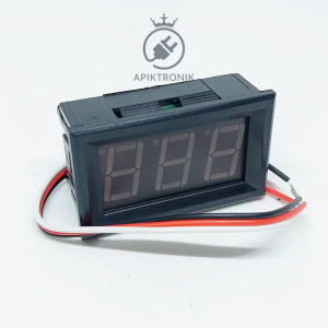 DC VOLT METER 0-100v 0.56\" Digital Frame Volt Meter 100v 3 kabel