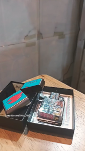 ZIPPO 48495 2022PFF FLAME DESIGN #38  Made in USA ของแท้ ไฟแช๊ค ซิปโป้ Tec40store ไรท์สาระกับครูแว่น